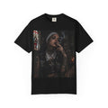 Dark Nun Portrait T-Shirt — Gothic Smoking Nun Graphic Tee